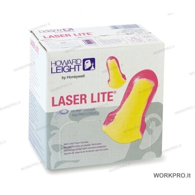 Ausų kamšteliai LASER LITE (pakuotė 200 porų)