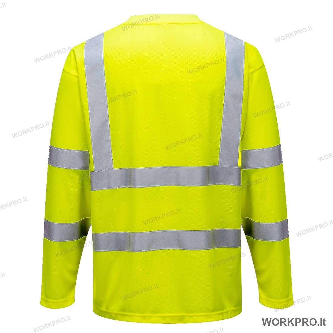 Marškinėliai S178, ilgomis rankovėmis, hi-vis geltoni, vnt. 1 Marškinėliai S178, ilgomis rankovėmis, hi-vis geltoni, vnt. 1