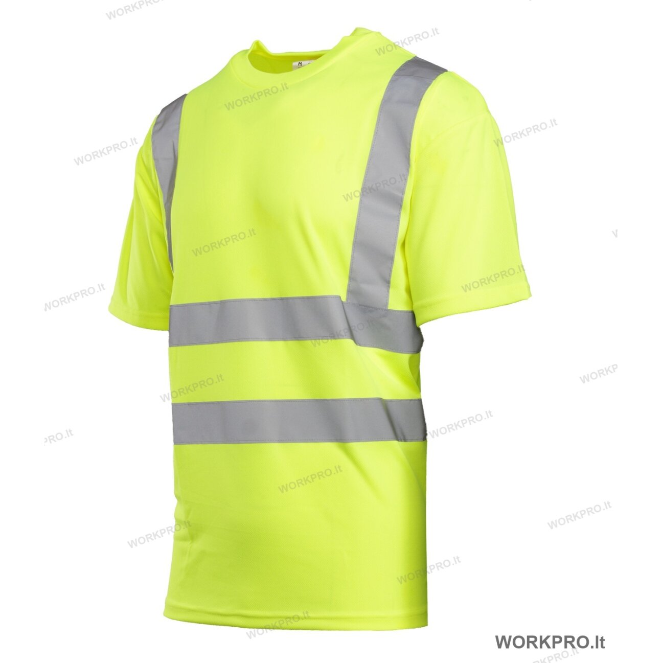 Marškinėliai BRIXTON FLASH, hi-vis geltoni